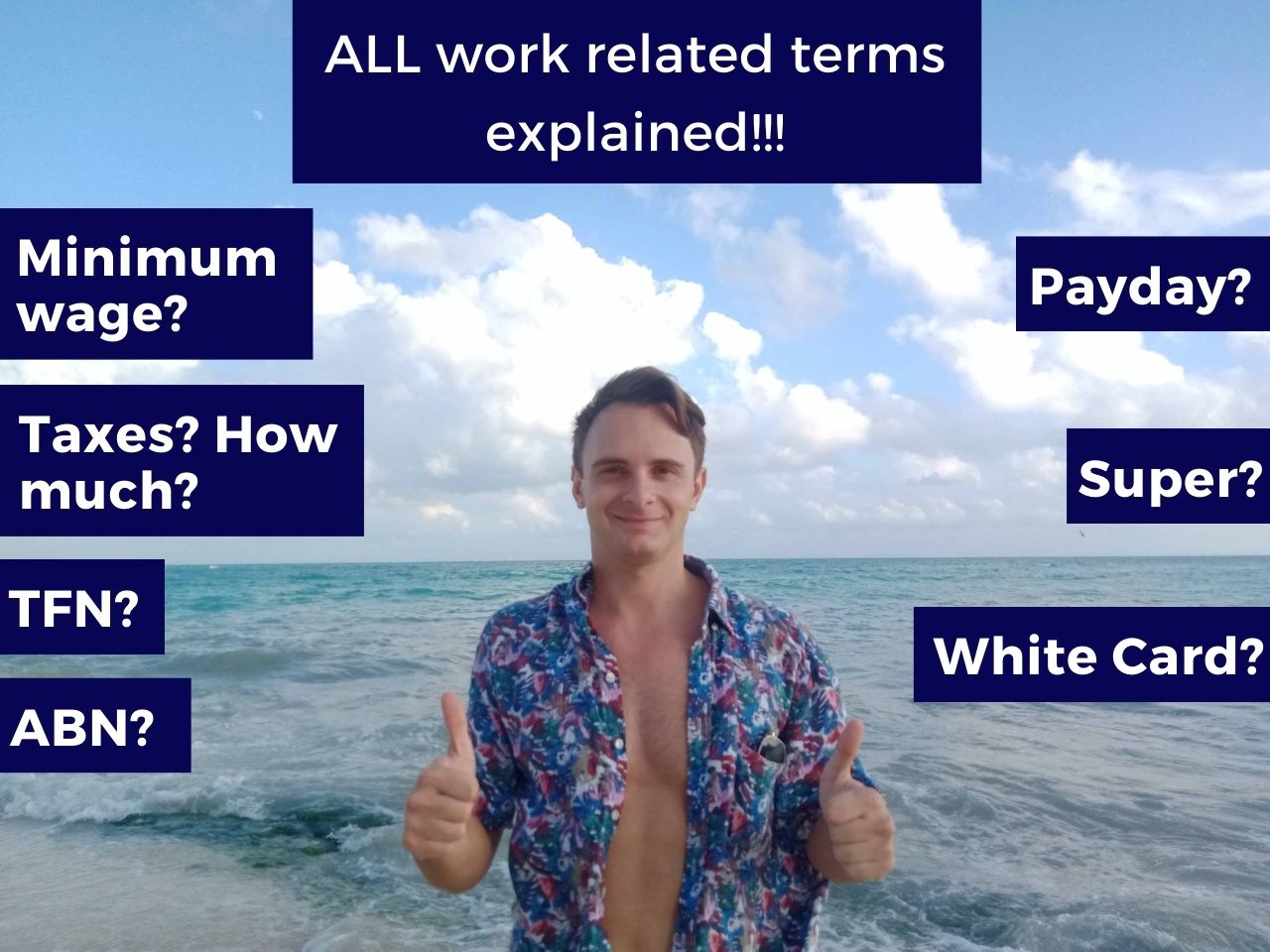 Working in Australia: All working terms explained! Minimum wage revealed [Must See – Part 2]